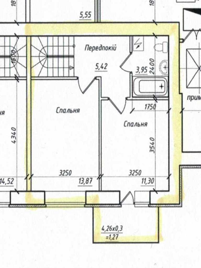 Дворівнева трикімнатна квартира в новобудові, Сади-2